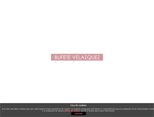 Tablet Screenshot of bufetevelazquez.es